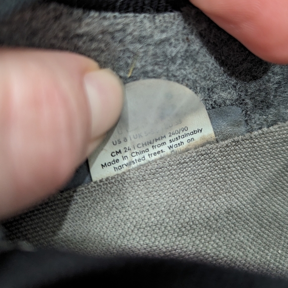 Allbirds Womens Tree Dasher 1 Thunder Gray/white Sole Running Shoes Size 8 - Picture 7 of 9